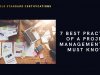 7 Best Practices of a Project Management you Must Know !