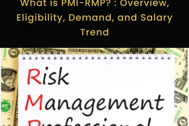 What is PMI-RMP? : Overview, Eligibility, Demand, and Salary Trend