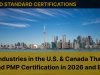 Top Industries in the U.S. & Canada That Will Demand PMP Certification in 2026 and Beyond