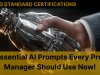 30+ AI Prompts Every Project Manager Should Use for Maximum Efficiency (2025 Guide)
