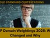 PMP Domain Weightings 2026: What Changed and Why