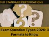 PMP Exam Question Types 2026: 3 New Formats to Know
