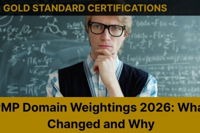 PMP Domain Weightings 2026: What Changed and Why