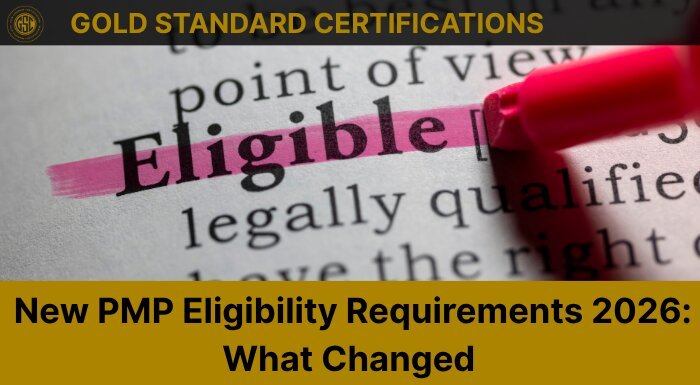 New PMP Eligibility Requirements 2026: What Changed