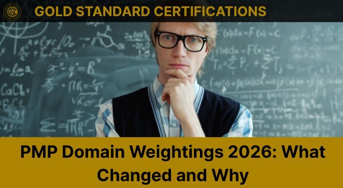 PMP Domain Weightings 2026: What Changed and Why