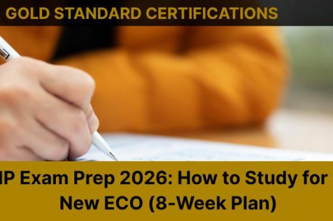 PMP Exam Prep 2026: 8-Week Study Plan for the New ECO