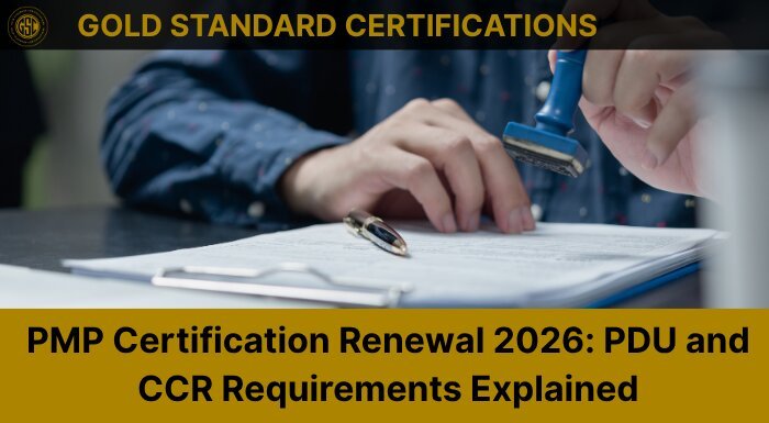 PMP Certification Renewal 2026: PDU and CCR Requirements Explained