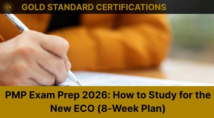 PMP Exam Prep 2026: 8-Week Study Plan for the New ECO