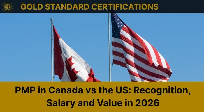 PMP in Canada vs the US: Recognition, Salary and Value in 2026