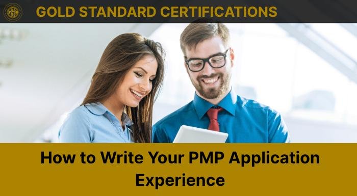 How to Write Your PMP Application Experience (With Examples)